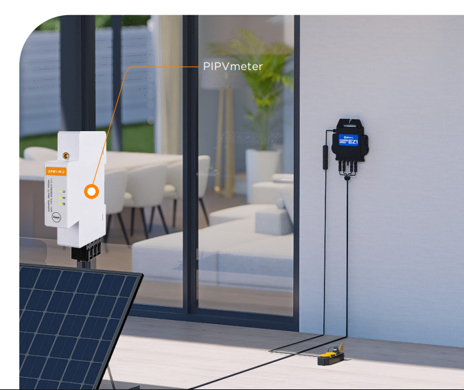 APsystems APmeter Zero Export Controller for EZ1 Plug-In Solar Microinverter
