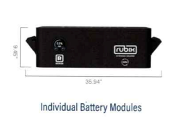 Rubix 14.3 kWh Battery 24 Volt 560 AH R-Series Lithium Battery RRS-25560