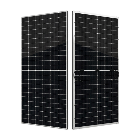 Seraphim 580W Solar Panels front and back Sable TOPCon Bifacial SRP-580-BTA-BG
