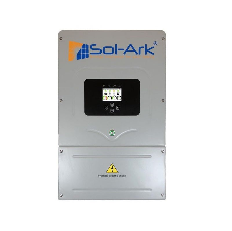 Sol-Ark-8K-10Y 120/240/208V 48V Hybrid All-In-One 10 Year Standard Warranty