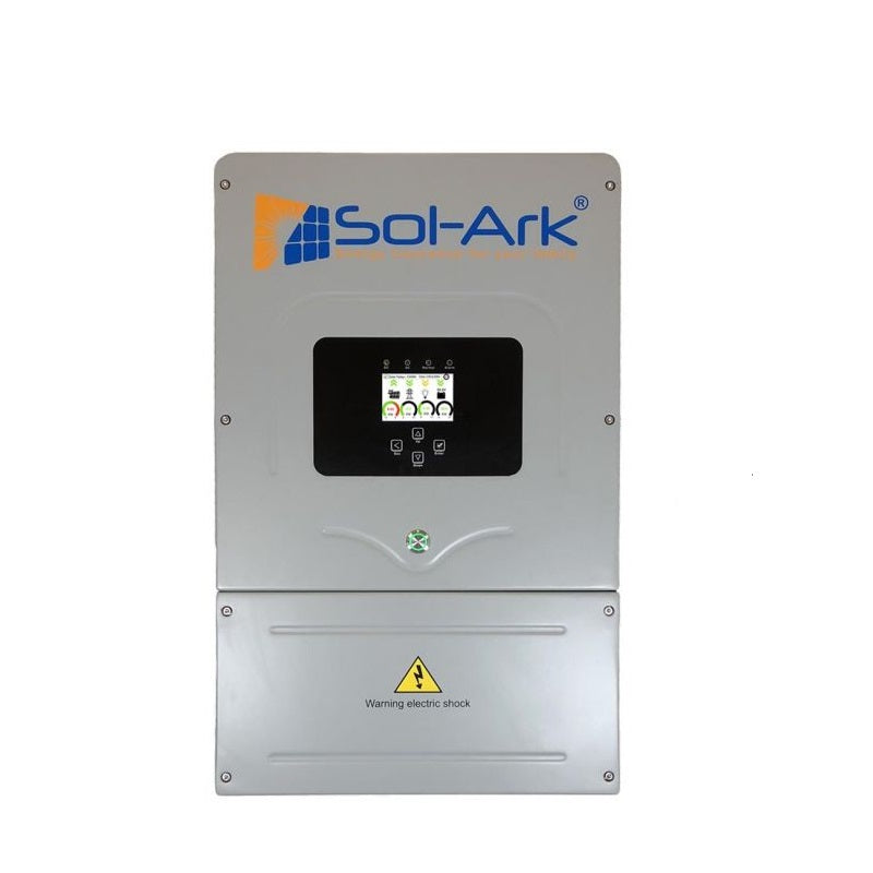 Sol-Ark-8K-5Y 120/240/208V 48V Hybrid All-In-One 5 Year Standard Warranty