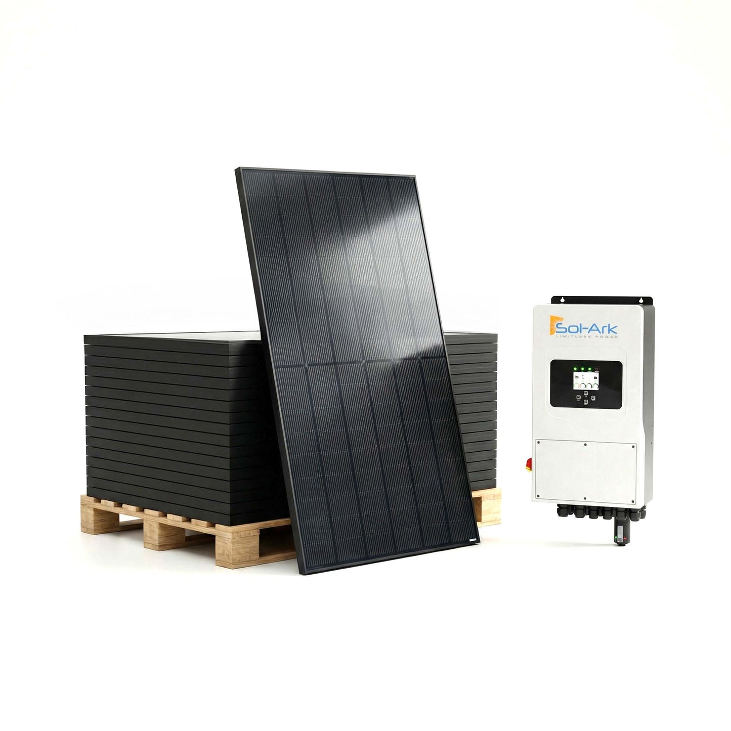 7.2kW Solar Panel Kit – Sol-Ark 5K-1P-N Inverter + (16) Tier 1 Runergy 450W Panels