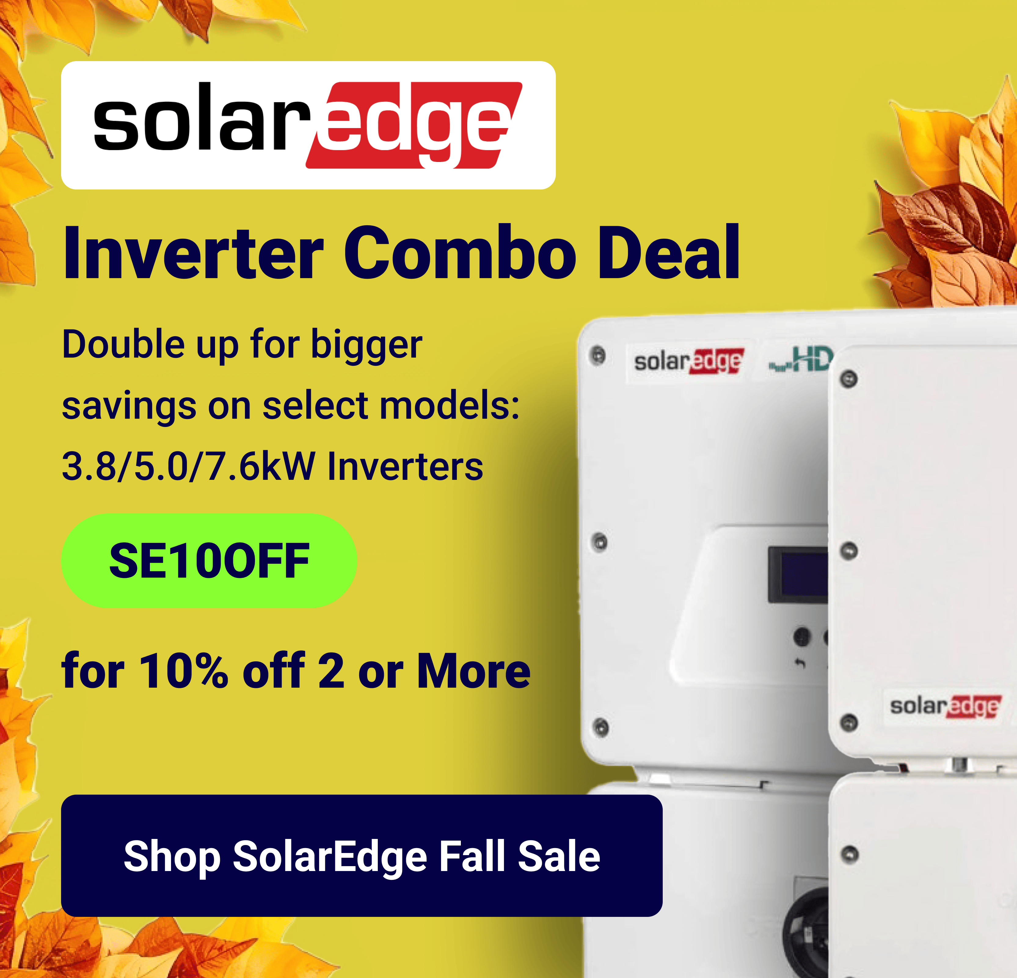 Fall Solar Sale