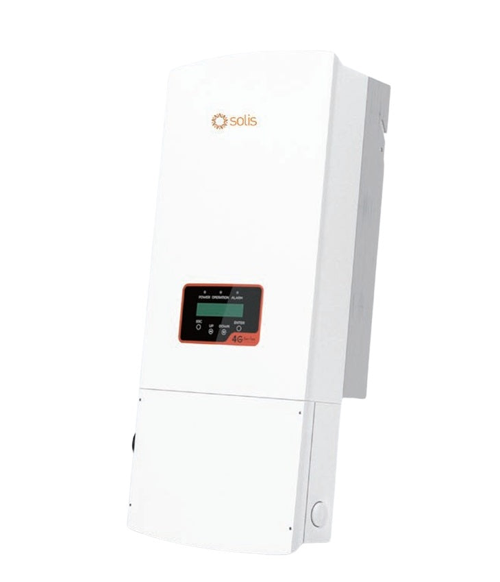 Solis 6kW Single-Phase Solar Inverter, Solis-1P6K2-4G-US, with Advanced 4G Technology