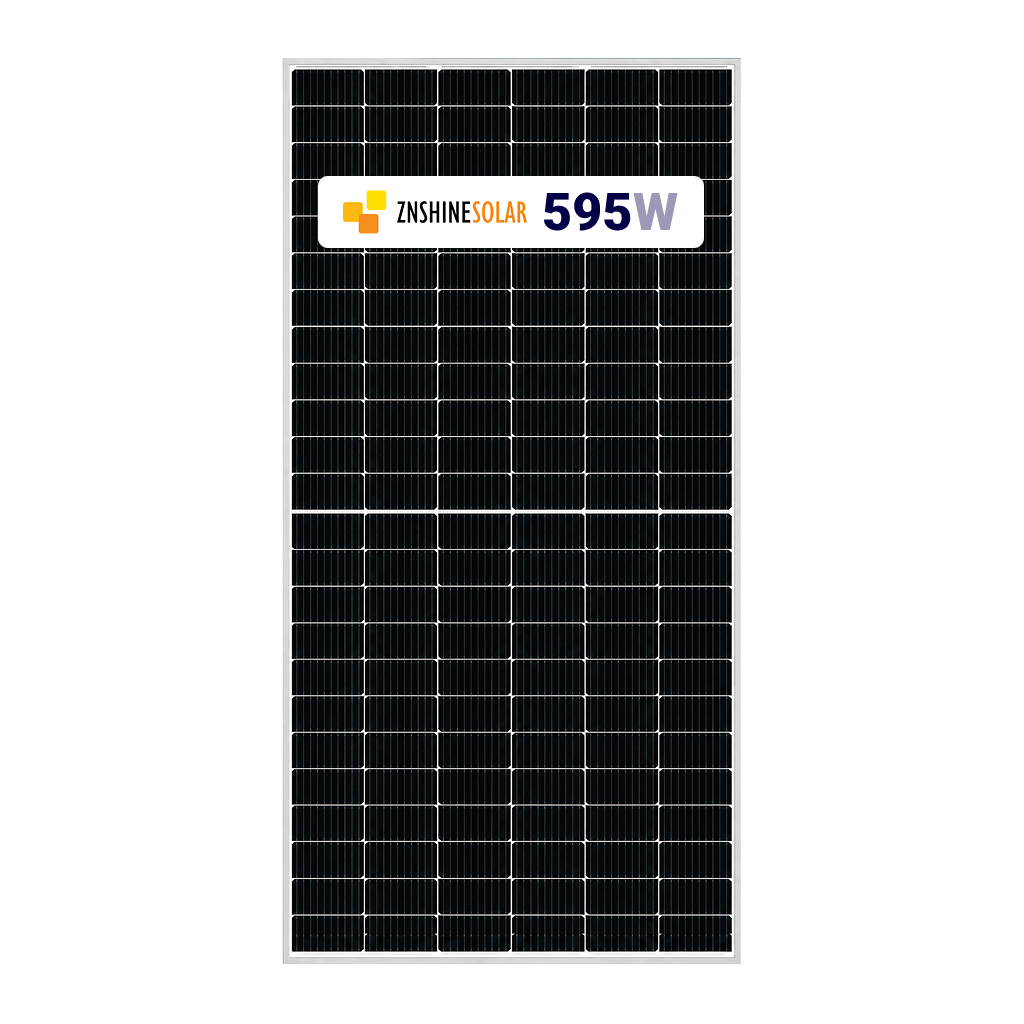 ZnShine 595W (Pallet of 36) N-Type TOPCon Bifacial Double Glass ZXM7-UHLDD144-595W