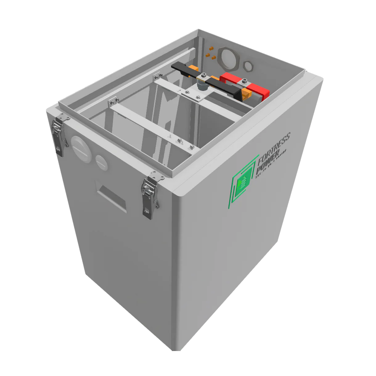 8kW Solar Kit + 11.2kWh Battery Storage: Fortress Power Envy 8kW Hybrid Inverter + eFlex Lithium Batteries + DuraRack Mini