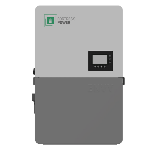 EnvyDuo 21 Power inverter with Fortress Power logo on a white background