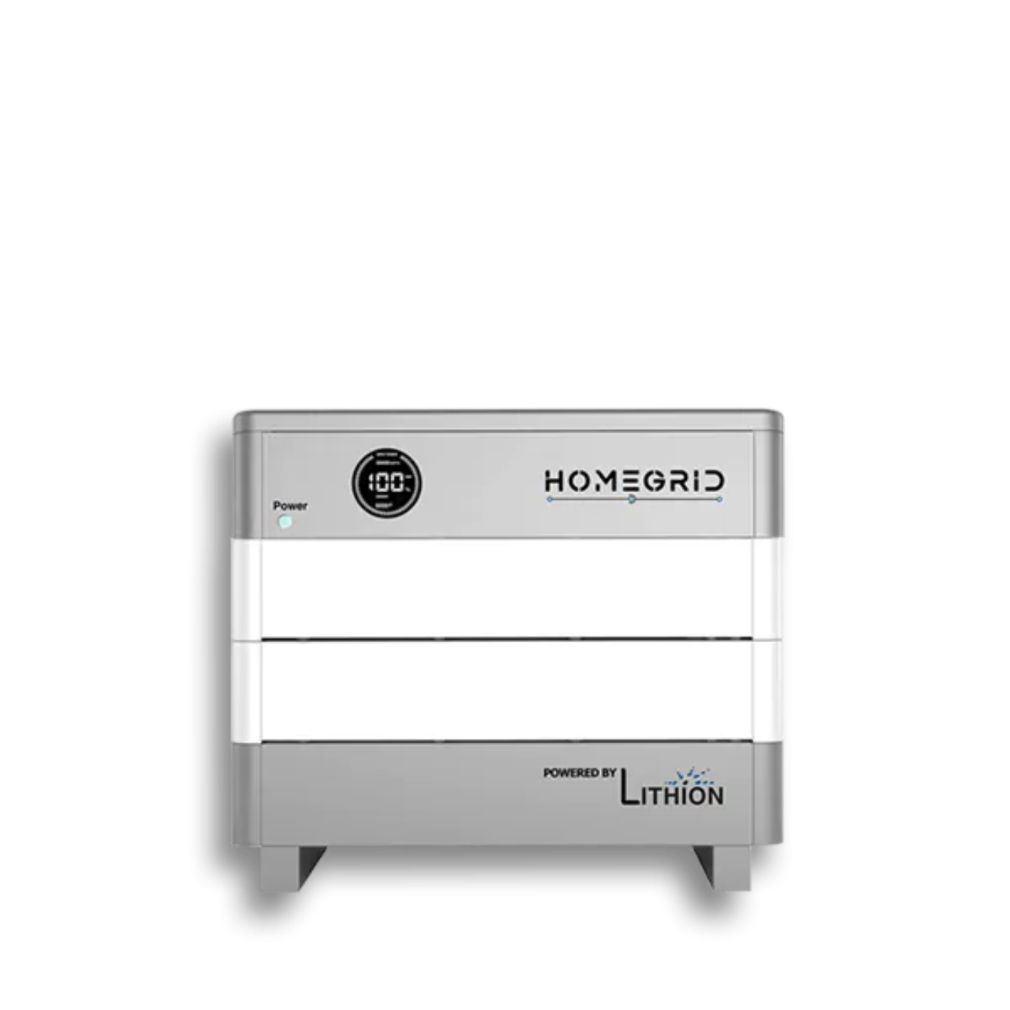 HomeGrid Stack'd 9.6 kWh - (2) 48V Lithium Battery Standard All Weather Modules + BMS and Base HG-2-Stack