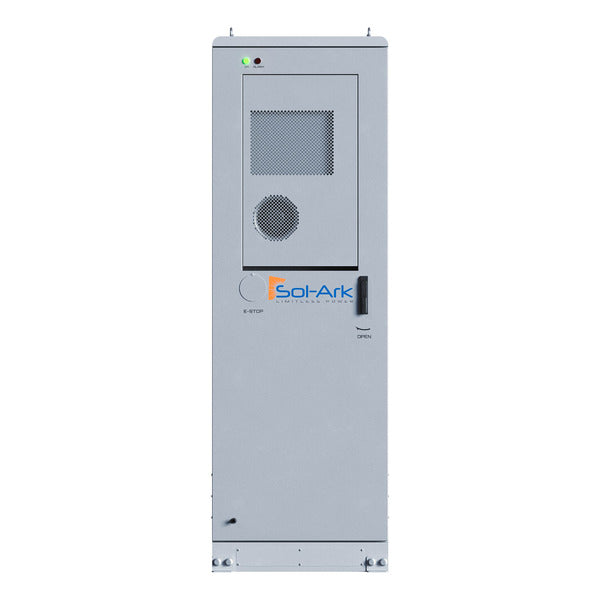 Sol-Ark 60kWh 480V Lithium Iron Phosphate Battery System (Outdoor) L3-HVR-60KWH