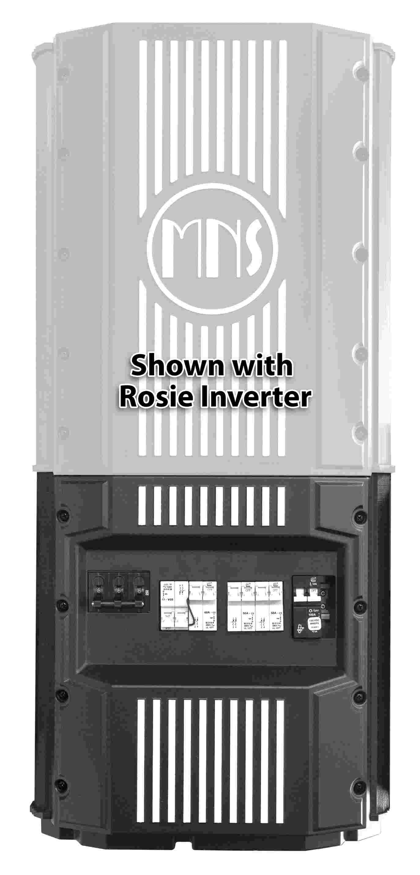 MidNite Solar E-Panel Rosie Charger Inverter 120/240 VAC MNE300ROSIE-240P100