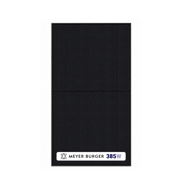 Meyer Burger 385W Mono All Black 120 Half-Cell Solar Panel MB_B120AyB_385
