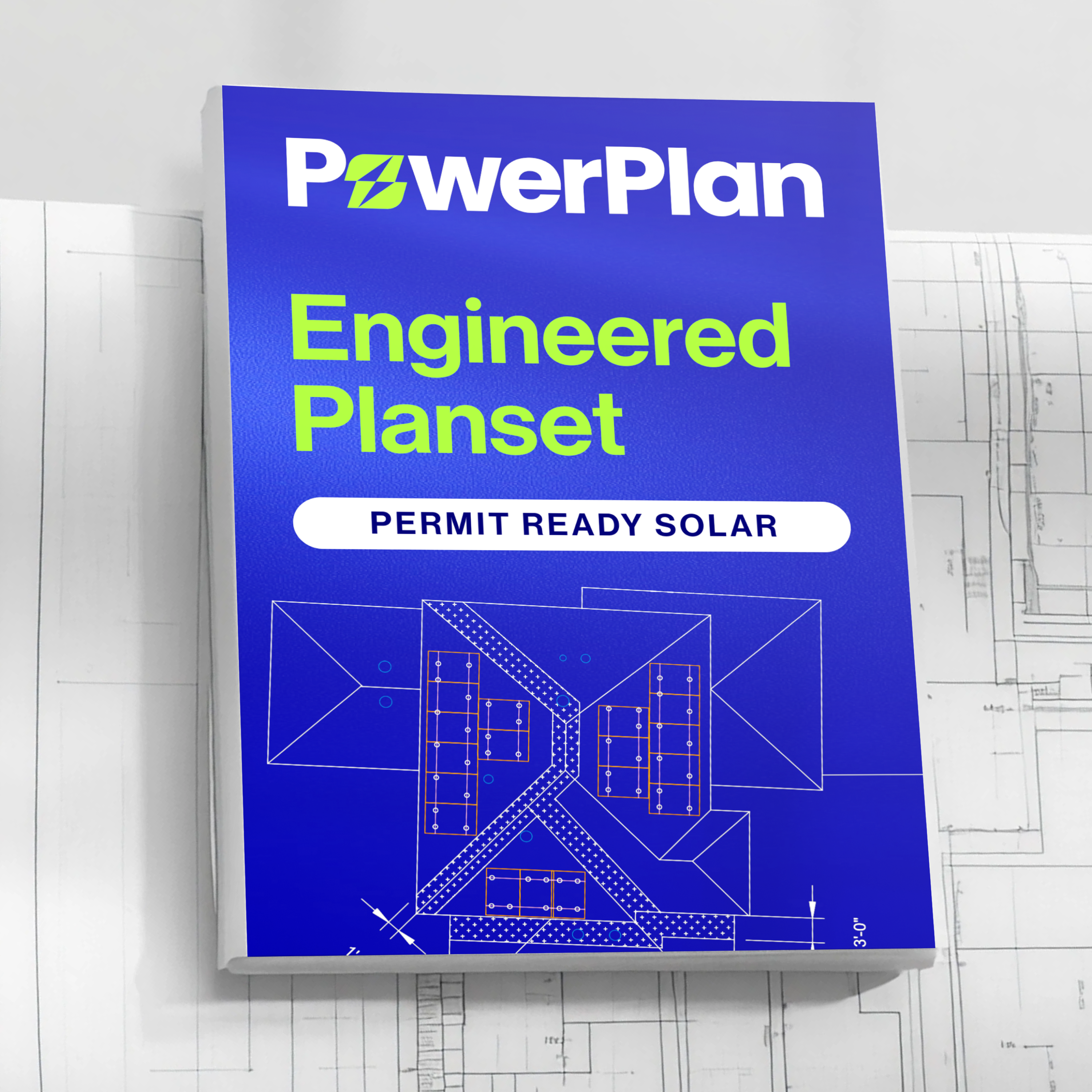 PowerPlan Engineered Planset for residential solar design — permit-ready solar planset by US Solar Supplier.