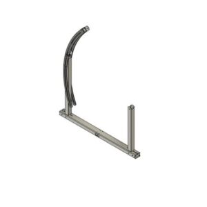 IntegraRack 15-45* Adjustable Single Frame (BallastBase) Black IR-45ASAB0047