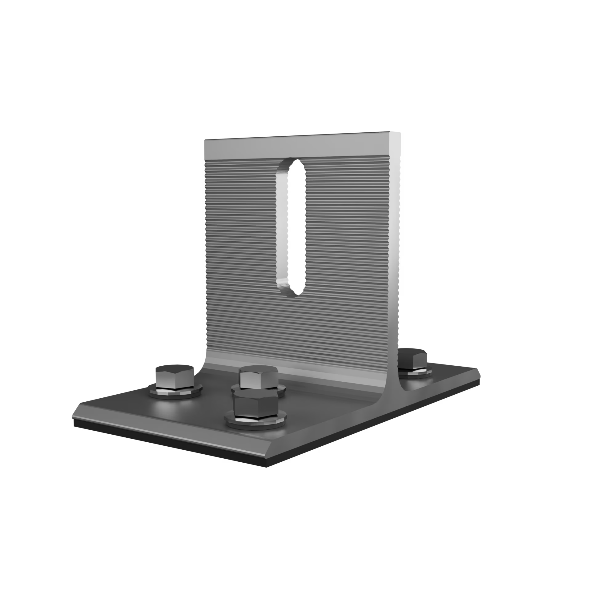 Unirac SolarMount Butyl Deck Mount Mill Finish 004BUTYLM
