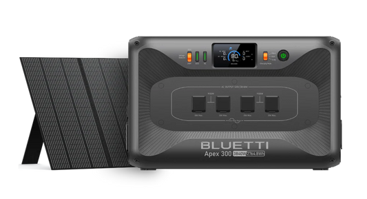 Bluetti Apex 300 + 350W Portable Solar Panel PV350 Bundle