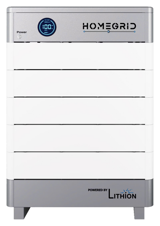 HomeGrid Stack'd 19.2 kWh - (4) 48V Lithium Battery Modules 4000051 + BMS and Base 4000044