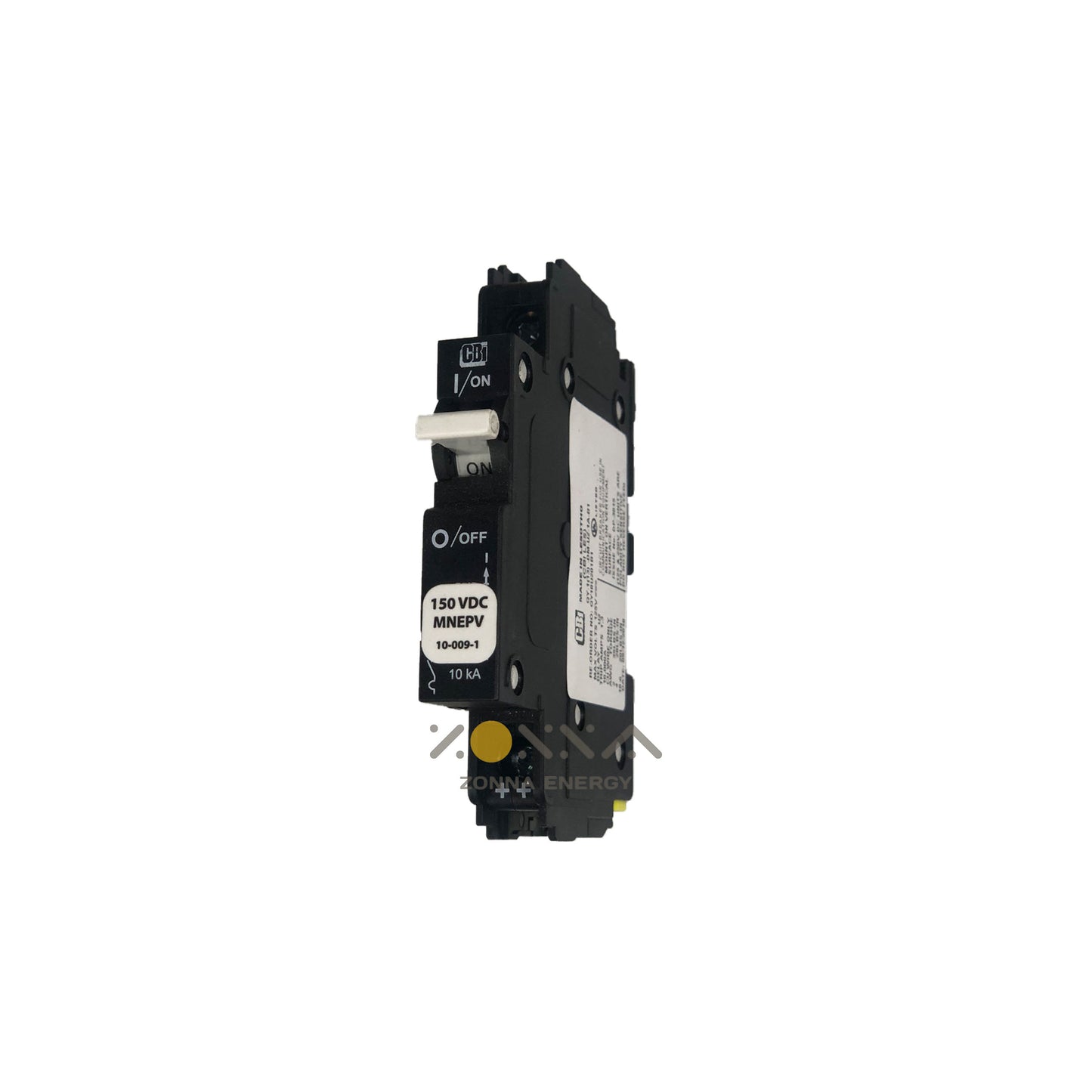 Midnite Solar 15 Amp DIN Rail Breaker 300 VDC 1 - Pole MNEPV15-300-1PP