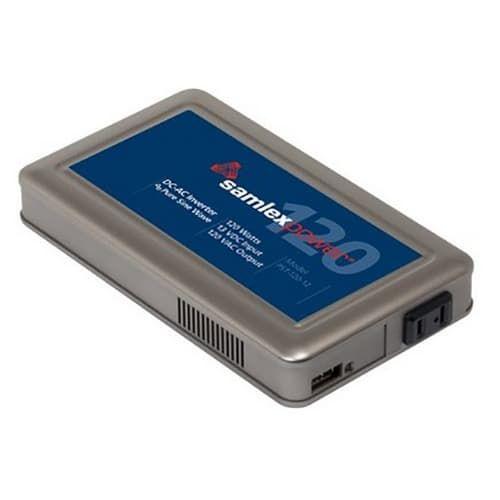 Samlex Inverter 120 Watts 12VDC Pure Sine Wave 120VAC PST-120-12