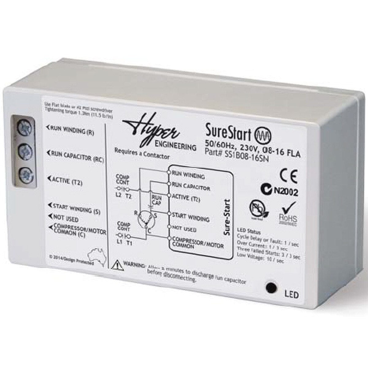 Enphase Soft Starter for 120V pumps SSTART-12-20A