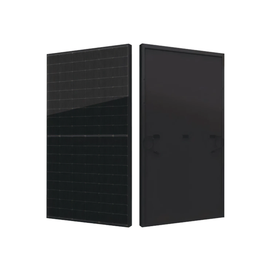 Seraphim 410W black mono PERC solar panel front and back
