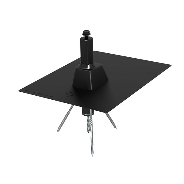 SunModo Black 5" Wood Deck TopTile Mount Kit TOPTILE-5-B