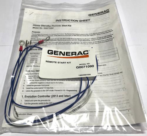 Generac 7109 Two Wire Start Kit