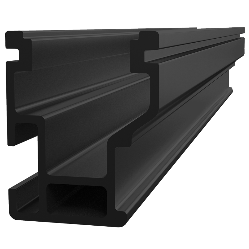 K2 Systems CrossRail 172" Rail Dark 4000728