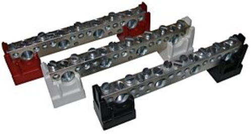 Midnite insulated Terminal Bus Bar in Red MNTBB-R