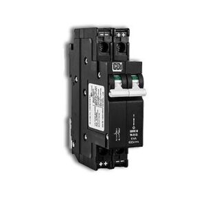 MidNite Solar 15A 600VDC 2-Pole DIN-Rail Circuit Breaker, 3000 AIC – MNEPV15-600-2PP