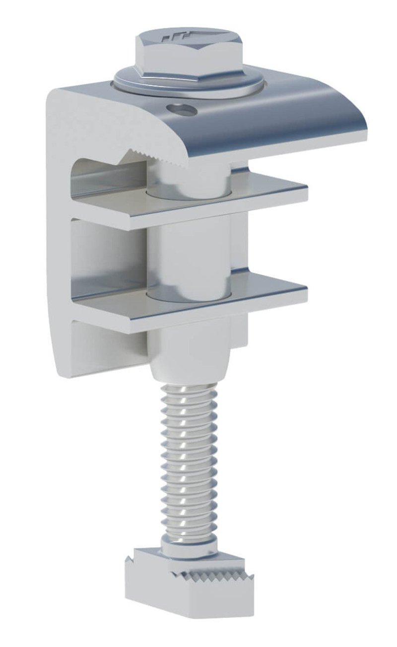 IronRidge End Clamp Mill 30-40MM UFO-END-01-A1