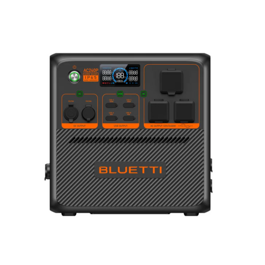 Bluetti 2400W LiFePO4 P-AC240P-US-GY-BL-010 Portable Power Station