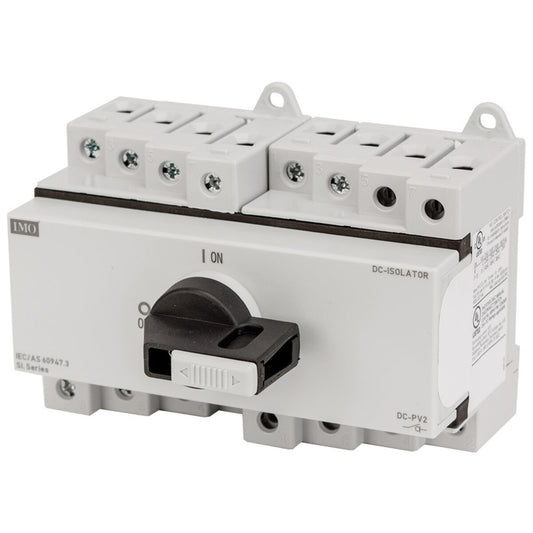 IMO DC Switch 25A 700 VDC 6 Pole 3 SI25-DBL-6 String Gray