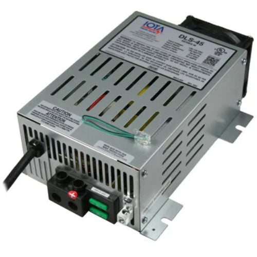 Iota Engineering 12VDC 45A DLS/M-12V-45A/120V Power Converter and Battery Charger