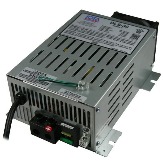 Iota Engineering 12VDC 30A DLS/M-12V-30A/120V Regulated Battery Charger