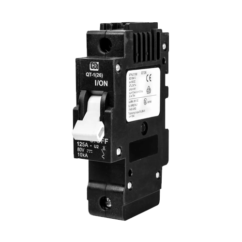 MidNite Solar 125A 80VDC 1-Pole MNEPV125-80-1PNP DIN Rail Breaker