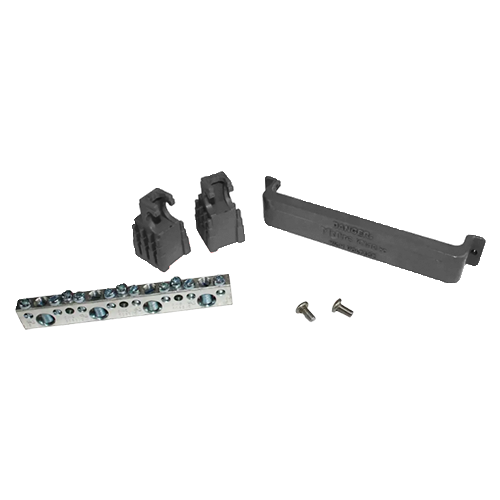 MidNite Solar 250 Amp 5" Busbar w/Cover MNTBB2-15BLK Black Insulator