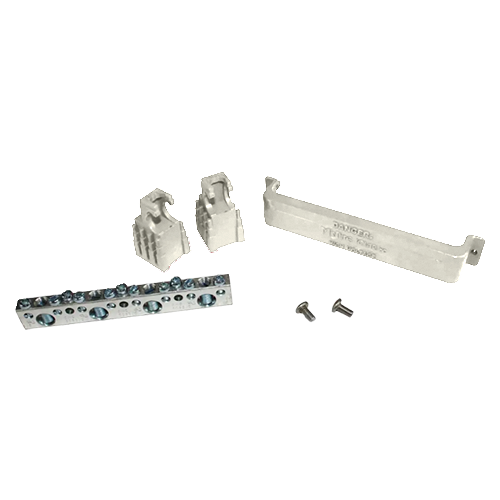 MidNite Solar 250 Amp Solar 5" Busbar w/Cover MNTBB2-15W White Insulator