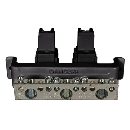MidNite Solar 250 Amp 3-1/4" Busbar w/Cover MNTBB2-9BLK Black Insulator