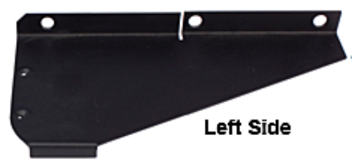 MidNite (Left Side) Black MNCCB-L Charge Controller Mounting Bracket