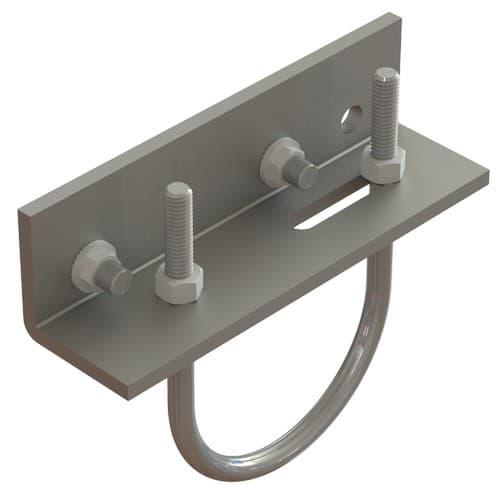 K2 Systems Pipe‑Bracket Kit (3″)  Ground‑Mount CrossRail 4000175
