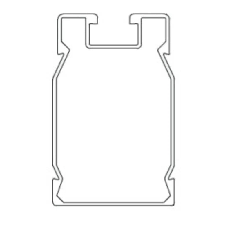SunModo Gray Rail End Cap for SMR100 Rails CAP-SMR100-G