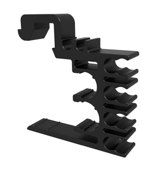 SunModo Wire Management Clip for SMR100 Rails (Black) WIRE-SMR100-B