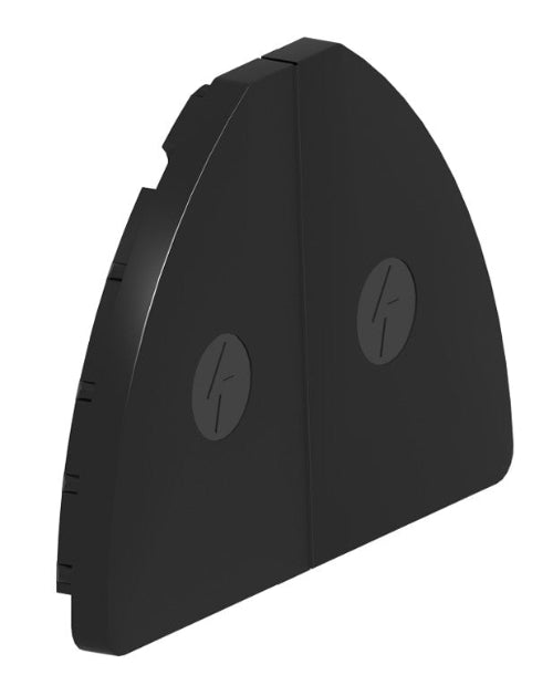 Sunmodo Black End Cap for Solar Panel Skirt Kits SKIRT-CAP-B
