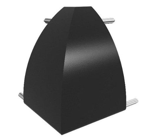 SunModo Black Skirt Outer Rail for Solar Mounting System SKIRT-OUTER-B