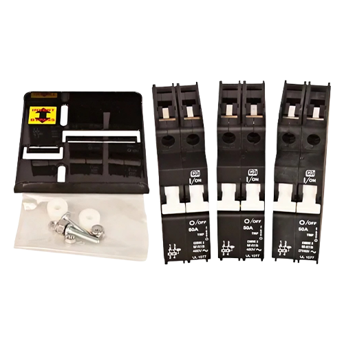 MidNite Solar 50A Bypass Kit Double Pole Breakers MNSW-SLIDER-50