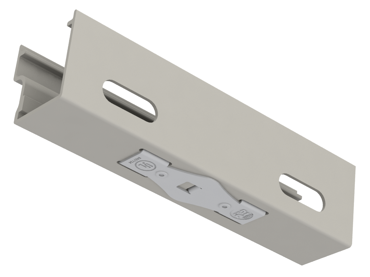 K2 Systems Tool-less Rail Connector 44-X Mill Finish 4000051-T