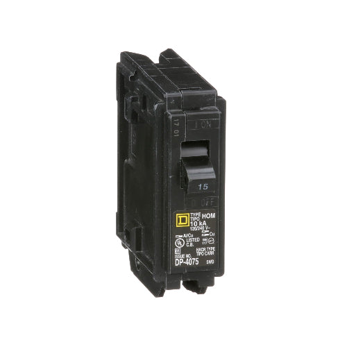 Schneider Electric Homeline 15A 1-Pole Circuit Breaker HOM115