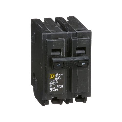 Schneider Electric Homeline 40A 2-Pole Circuit Breaker HOM240