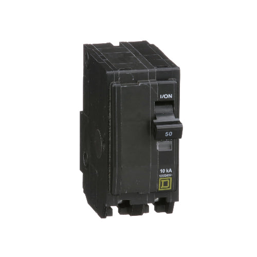 Schneider Electric 50A 2-Pole Miniature Circuit Breaker QO250