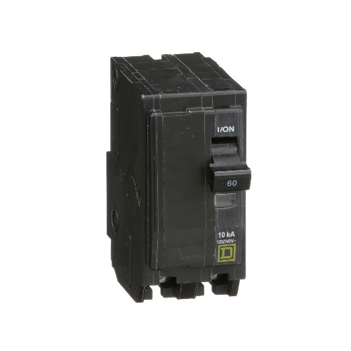 Schneider Electric 60A 2-Pole Miniature Circuit Breaker QO260